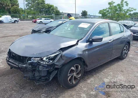 2016 Honda Accord Lx из США, поврежденный, VIN 1HGCR2F43GA063396